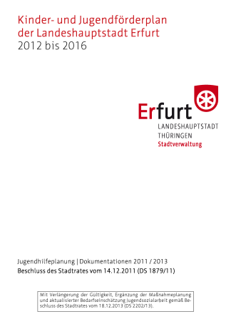 Kinder- und Jugendförderplan 2012 - 2016