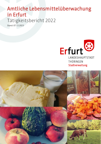 Bericht: "Amtliche Lebensmittelüberwachung Tätigkeitsbericht 2021"