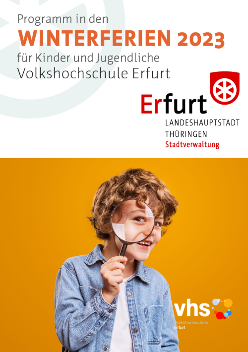 Winterferienprogramm der Volkshochschule Erfurt für Kinder und Jugendliche 2023  Erfurt.de