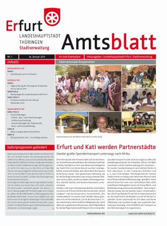 Amtsblatt Nr. 1 vom 14.01.2011