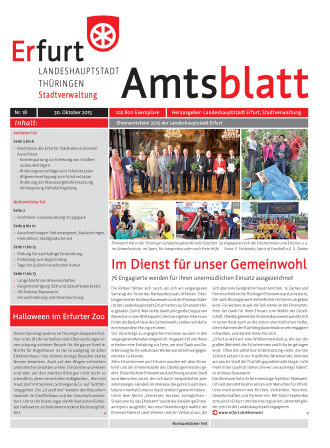 Amtsblatt Nr. 18 vom 30.10.2015