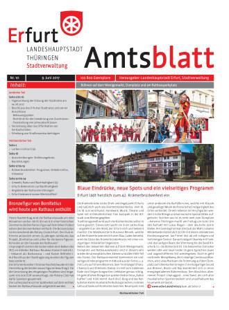Amtsblatt Nr. 10 vom 09.06.2017