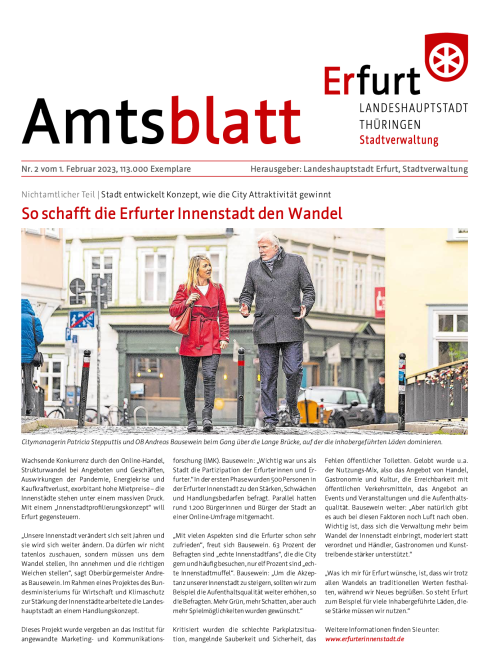 Amtsblatt Nr. 2 vom 01.02.2023