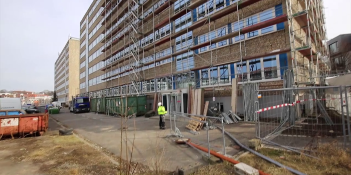 Interner Verweis: Umbau Technisches Rathaus Warsbergstraße