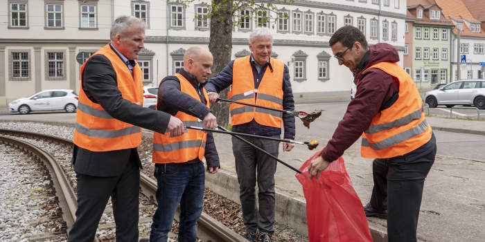 Auftakt zum Frühjahrsputz 2019
