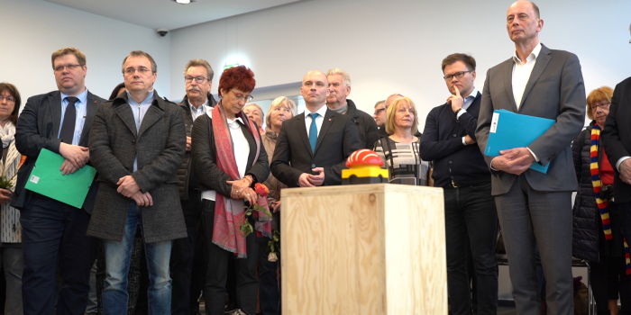 Eröffnung des neuen Besucherzentrums im Egapark