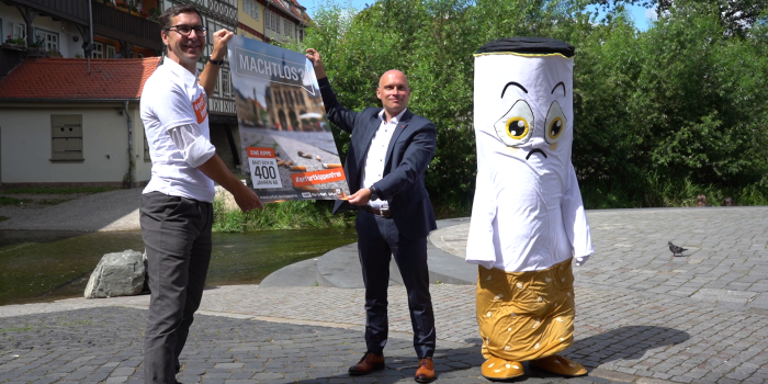 Start der Sauberkeitskampagne #ErfurtKippenfrei