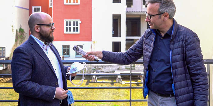 Wie läuft es mit der städtischen Masken-Beschaffung, Herr Ott?