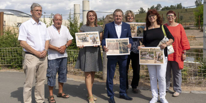 60 Jahre Elefanten im Erfurter Zoo
