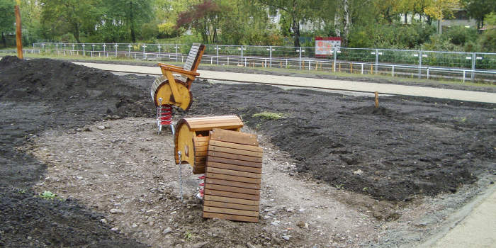 Vandalismus in der Geraaue
