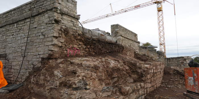Überraschende Entdeckung am Erfurter Lauentor