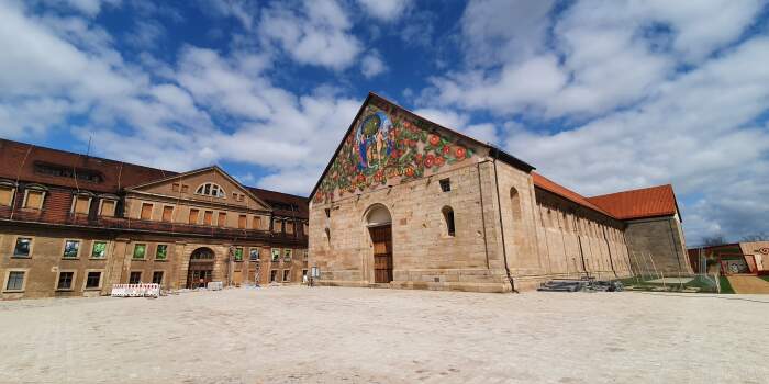 Historische Gartenkunst in Erfurter Peterskirche