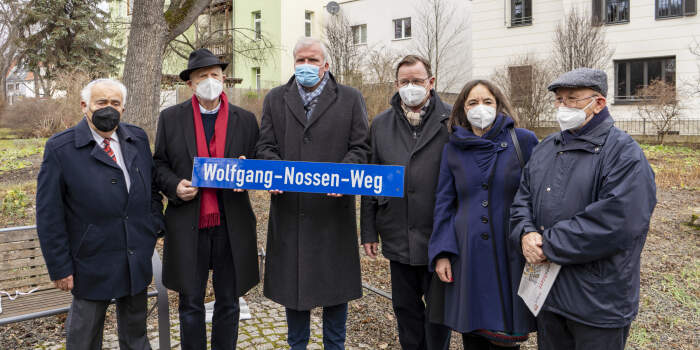 Wolfgang-Nossen-Weg eingeweiht