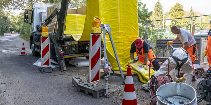 Kanalsanierung ohne Baugrube: Inliner-Verfahren in der Arndtstraße