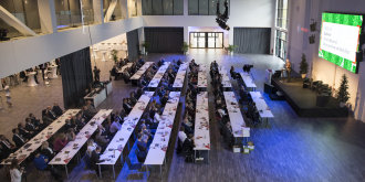Erste Veranstaltung im neuen Kongressgebäude