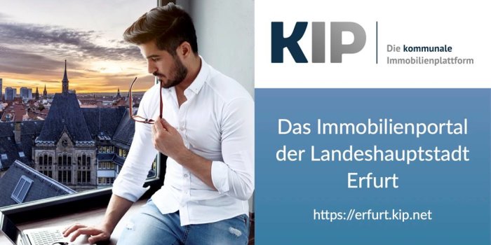 Foto: Immobilienportal der Landeshauptstadt Erfurt © Immovativ GmbH Werbeanzeige für ein Immobilienportal der Landeshauptstadt Erfurt