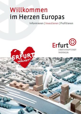 Titelbild der Wirtschaftsbroschüre - Willkommen im Herzen Europas