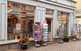Bild einer Häuserfassade/Ladengeschäft