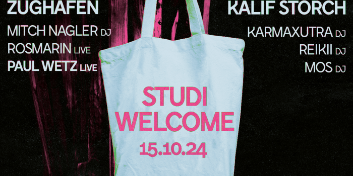 Studi Welcome zum Wintersemester 2024/2025 Eine Grafik weist auf die Veranstaltung Studi Welcome zum Wintersemester 2024/2025 hin.