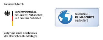 Wort-Bild-Logo mit Aufschrift BMU und Nationale Klimaschutz Initative