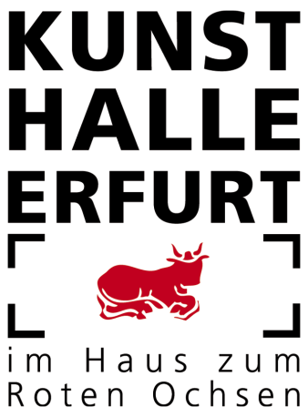 Grafik: Wort-Bild-Marke der Kunsthalle © Stadtverwaltung Erfurt Wort-Build-Marke der Kunsthalle mit dem namen des Gebäudes: Haus zum roten Ochsen