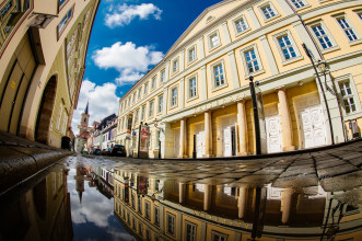 Der Kaisersaal in der Futterstraße ist eines der geschichtsträchtigsten Gebäude der Stadt. Napoleon war auch hier.