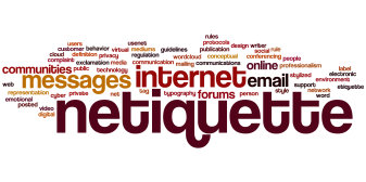 <Interner Verweis: Netiquette