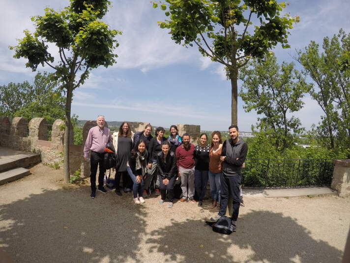 Gruppenbild der Forschungsgruppe