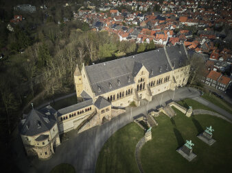 Ansicht von der Kaiserpfalz von Goslar