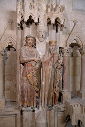 Stifterfiguren Ekkehard und Uta im Naumburger Dom