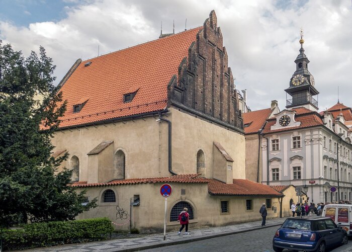 Ansicht einer Synagoge