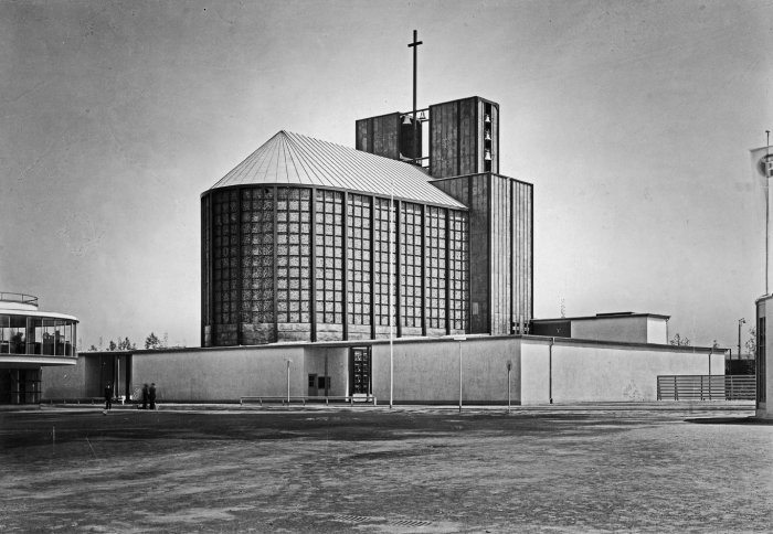 Ein moderner Kirchenbau