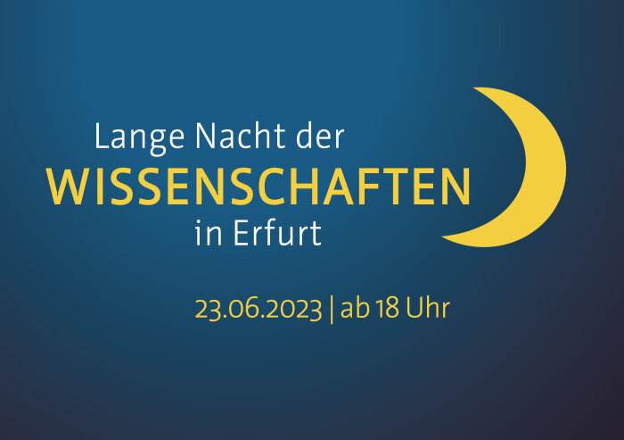 Lange Nacht der Wissenschaften 2023 Ankündigungsbanner für die Lange Nacht der Wissenschaft 2023