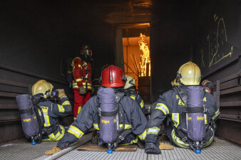 Schnappschuss aus dem Grundlehrgang des mittleren und gehobenen feuerwehrtechnischen Dienstes 2023