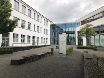 Campusplan in der Altonaer Straße 25 der Fachhochschule Erfurt