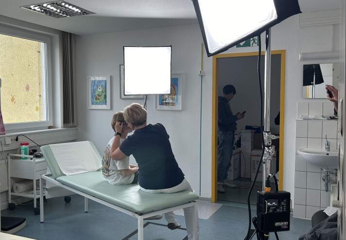 Ein Blick hinter die Kulissen bei den Fotoshootings zum Personalmarketing