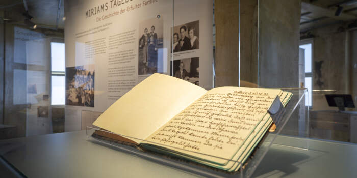 artour-Beitrag zur Sonderausstellung „Miriams Tagebuch. Die Geschichte der Erfurter Familie Feiner“