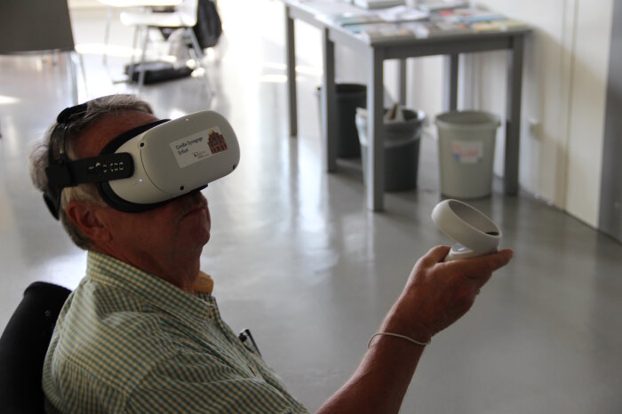 Besucher VR Brille Besucher VR Brille
