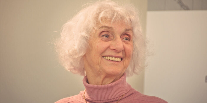 Foto: Éva Fahidi-Pusztai © Stadtverwaltung Erfurt eine ältere Frau
