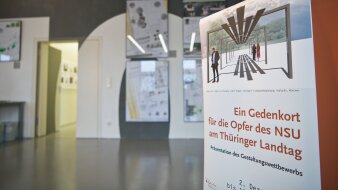 Blick in die Ausstellung 