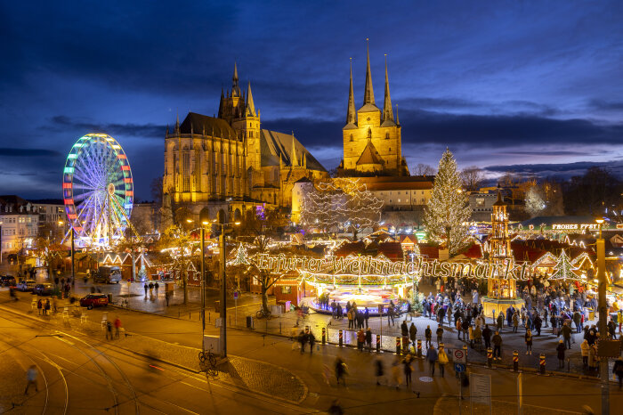 Impressionen Weihnachtsmarkt 2024 Erfurter Weihnachtsmarkt 2024
